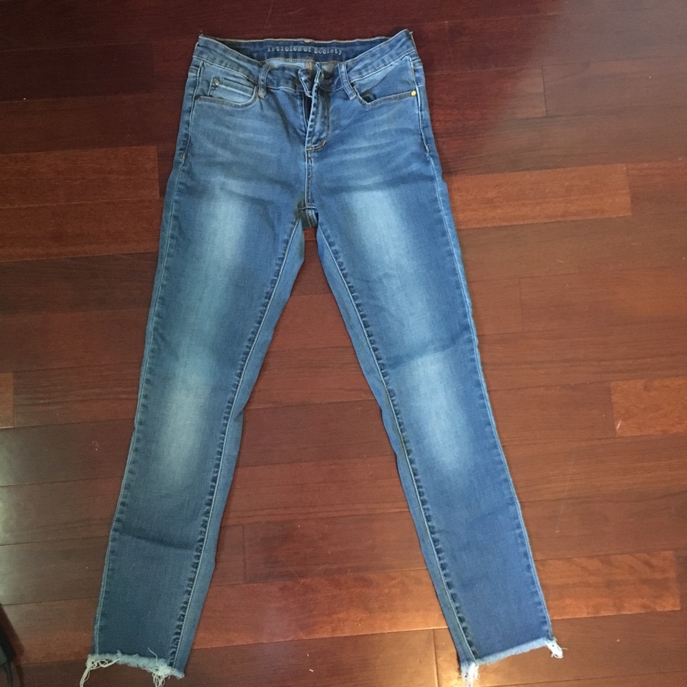 Articles of society skinny ankle jeans